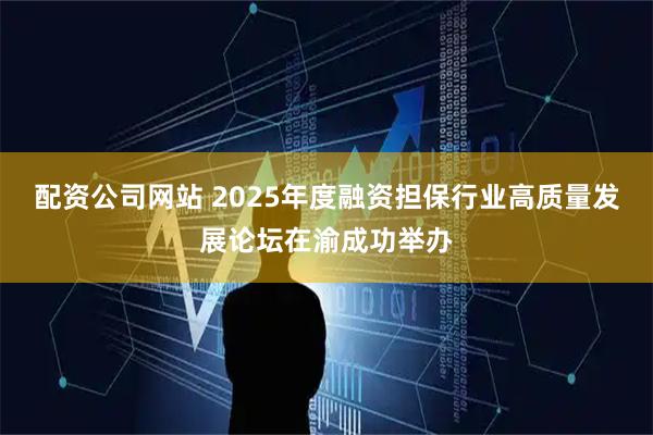 配资公司网站 2025年度融资担保行业高质量发展论坛在渝成功举办