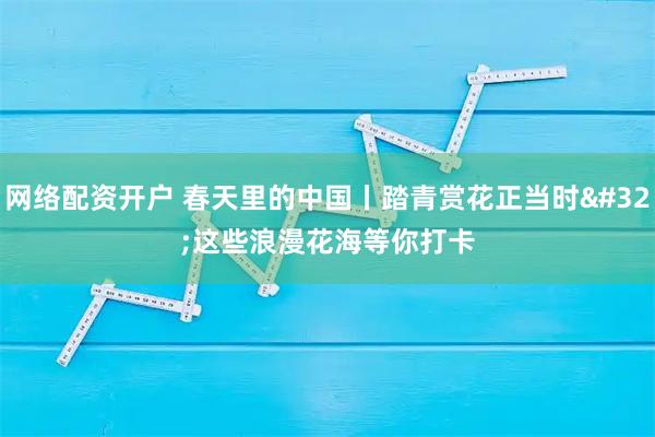 网络配资开户 春天里的中国丨踏青赏花正当时 这些浪漫花海等你打卡